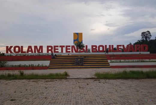 Kolam Retensi Boulevard, Wisata Hits Kendari Pencegah Banjir Kota - GenPI.co SULTRA