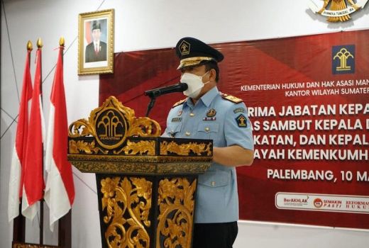 Kakanwil Kemenkumham Sumsel yang Baru, Prestasinya Mengkilat - GenPI.co SUMSEL