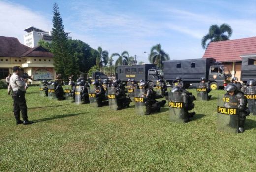 Antisipasi Demo di Palembang, 60 Anggota Polres Prabumulih Siaga - GenPI.co SUMSEL