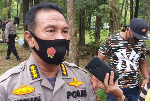 Lokasi Ledakan Pipa Gas Pertamina Prabumulih Dijaga Ketat Polisi - GenPI.co SUMSEL