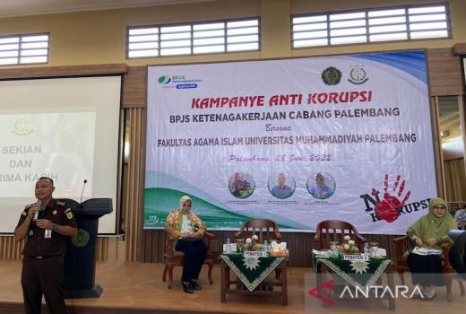 Tren Kasus Korupsi Naik, Kejari Palembang Sosialisasi Pencegahan - GenPI.co SUMSEL
