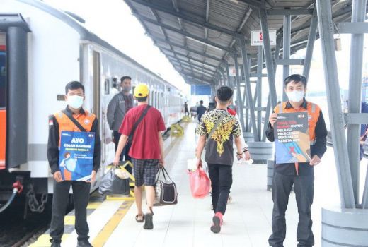 Cegah Pelecehan Seksual, KAI Palembang Gelar Kampanye di Stasiun - GenPI.co SUMSEL