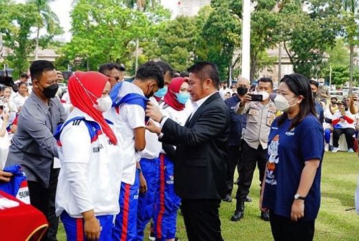 Gubernur HD: 800 Atlet Sumsel Bawa Misi Pariwisata di Fornas VI - GenPI.co SUMSEL