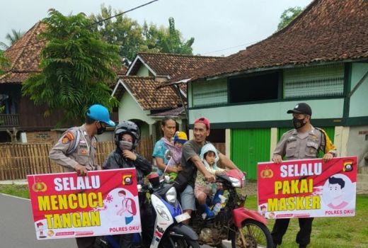 Gelar Razia Prokes, OKU Enggan Balik ke Zona Merah Covid-19 - GenPI.co SUMSEL