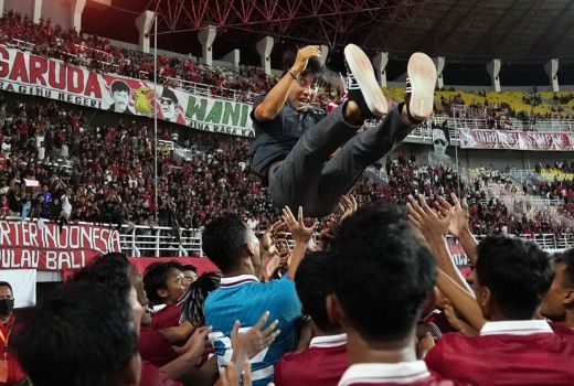 Timnas Indonesia U-19 Menang Dramatis, Shin Tae Yong Bicara Soal Mental - GenPI.co SUMSEL