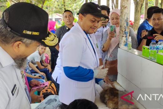 Membahayakan Nyawa Manusia, Ratusan Hewan di OKU Divaksin Rabies - GenPI.co SUMSEL
