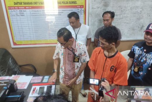 Pembuat Rp 5,2 Juta Uang Palsu di Palembang Ditangkap Polisi - GenPI.co SUMSEL