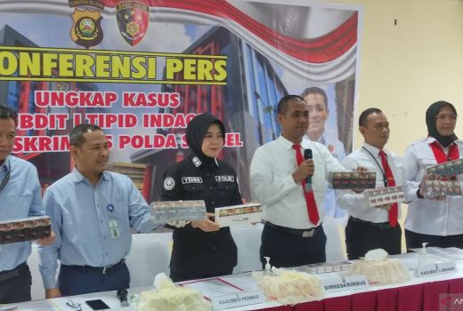 Ribuan Bungkus Rokok Ilegal dari Jatim Disita Polda Sumsel - GenPI.co SUMSEL
