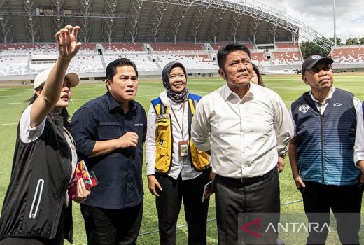 Begini Penilaian Erick Thohir Terkait Persiapan Sumsel Gelar Piala Dunia U-20 - GenPI.co SUMSEL