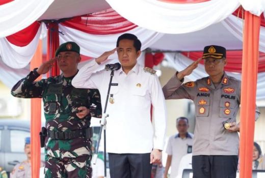 Pj Bupati Muara Enim: Peran Kasat Kamling Penting Jaga Kamtibmas - GenPI.co SUMSEL
