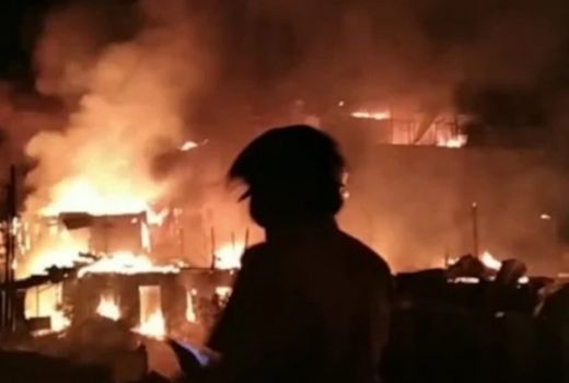 Ya Tuhan, 40 Rumah di Medan Dilahap Si Jago Merah - GenPI.co SUMUT