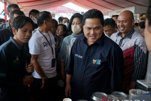 Menteri Erick Thohir Kunjungi Stand Rumah PLN Sumut - GenPI.co SUMUT