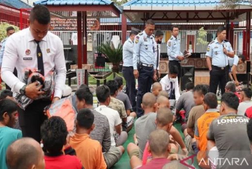 Pakaian Tahanan Rutan Tarutung Diseragamkan - GenPI.co SUMUT