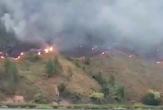 Hutan Kawasan Danau Toba Terbakar, Ini Jumlahnya - GenPI.co SUMUT