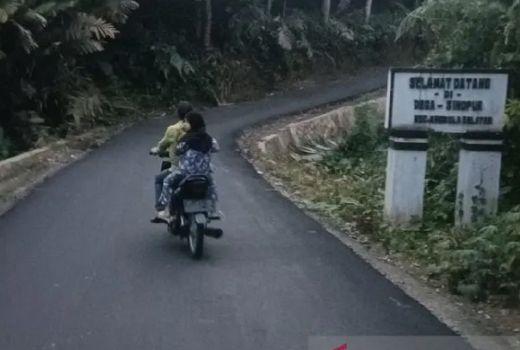 Akhirnya Jalan 3 Desa di Angkola Selatan Dihotmix - GenPI.co SUMUT