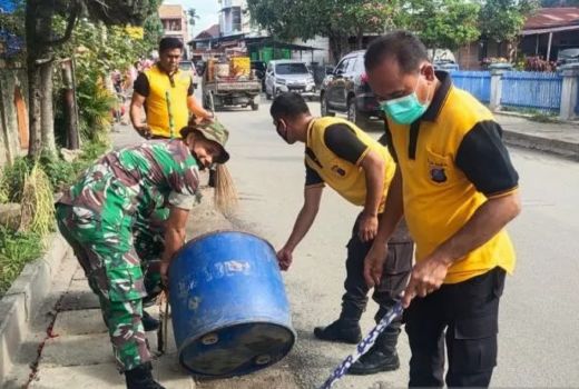 Gotong Royong Massal Jelang F1 Powerboat Danau Toba - GenPI.co SUMUT
