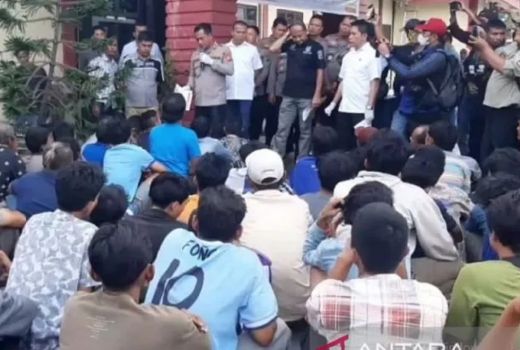 111 Juru Parkir Liar Diamankan Polres Belawan - GenPI.co SUMUT