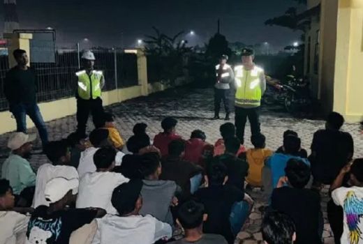 33 Remaja Diamankan Tim Patroli Gabungan di Batubara - GenPI.co SUMUT