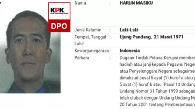 KPK Beri Kabar Baru soal Harun Masiku, Skenarionya Tak Main-main - GenPI.co
