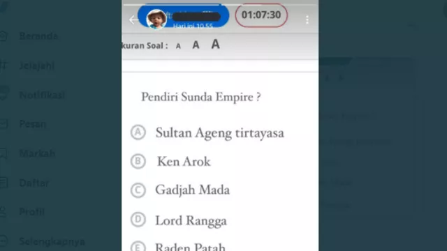 Viral, Soal Ujian Sekolah Tanyakan Siapa Pendiri Sunda Empire - GenPI.co Viral, Soal Ujian Sekolah Tanyakan Siapa Pendiri Sunda Empire - GenPI.co