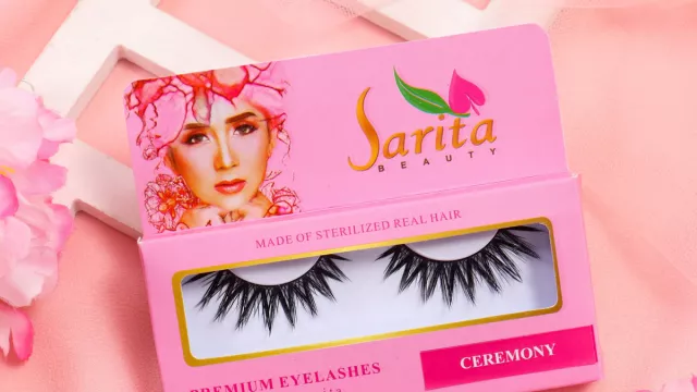 Eyelashes Sarita Beauty Varian Ceremony Sempurnakan Riasan Mata - GenPI.co
