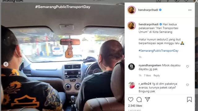 Wali Kota Semarang Kaget, Naik Taksi Sopirnya Covid-19 - GenPI.co