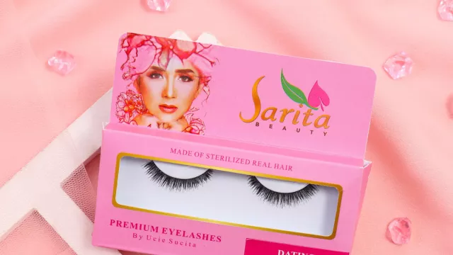 2 Varian Eyelashes Sarita Beauty Cocok untuk Makeup Harian - GenPI.co
