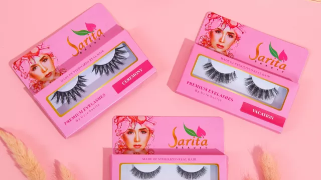 Eyelashes Sarita Beauty Varian Hangout Lentikkan Bulu Mata - GenPI.co