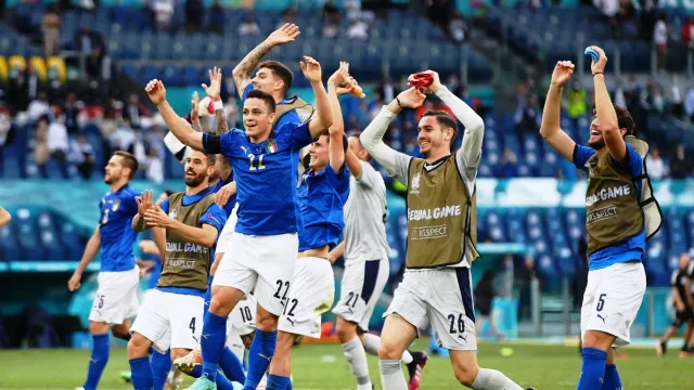 Piala Eropa 2020: Menang, Italia Pecahkan Rekor Mencengangkan - GenPI.co