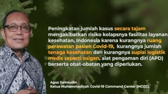 Kian Mengkhawatirkan, Muhammadiyah Minta Jokowi Lakukan Ini - GenPI.co