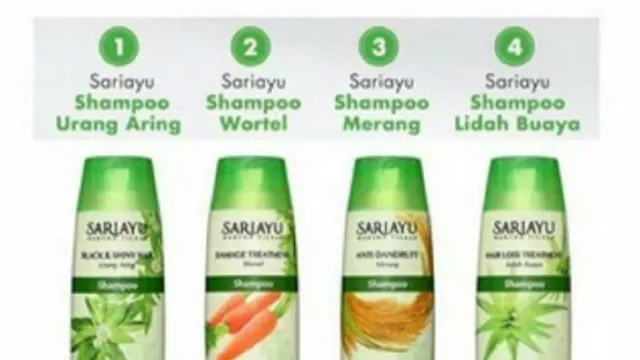 Rutin Menggunakan Sariayu Shampoo Wortel Manfaatnya Ajaib - GenPI.co