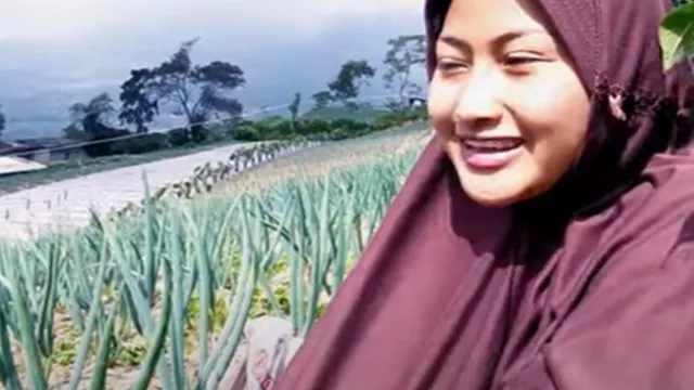 Wow! Novi Mantan Penyanyi Dangdut yang Cantik Bisnis Sayuran - GenPI.co