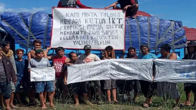 Terjebak Jalan Ditutup di Yalimo Papua, Warga Kelaparan - GenPI.co
