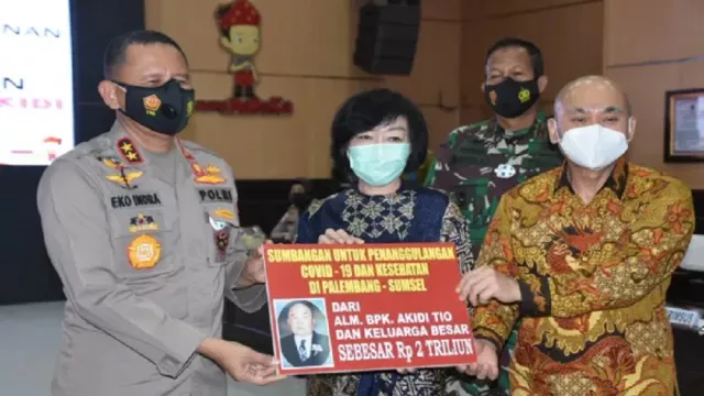 Heboh Sumbang Rp 2 Triliun, Anak Akidi Tio Ditangkap Polisi - GenPI.co