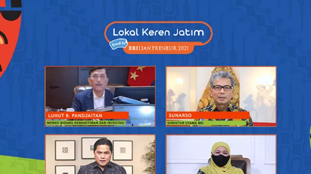 Lokal Keren Jatim Bangkitkan UMKM, Luhut Apresiasi BRI - GenPI.co