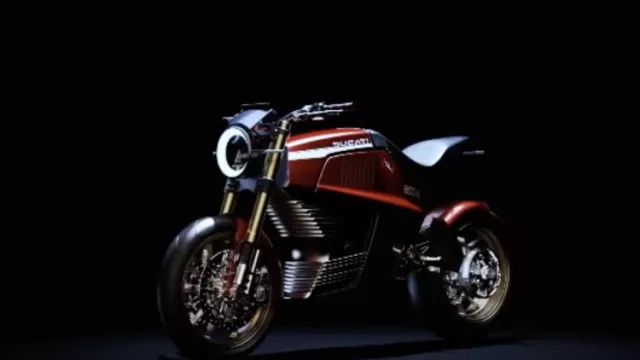 Tampilan Desain Motor Listrik Ducati 860-E Concept Gahar Banget - GenPI.co