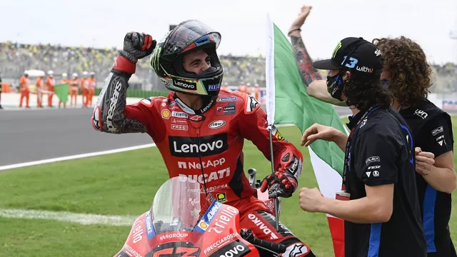 Juara MotoGP San Marino, Bagnaia Pecahkan Rekor di Luar Nalar - GenPI.co