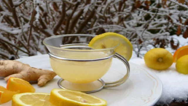Rutin Minum Teh Lemon Campur Jahe Khasiatnya Mencengangkan - GenPI.co