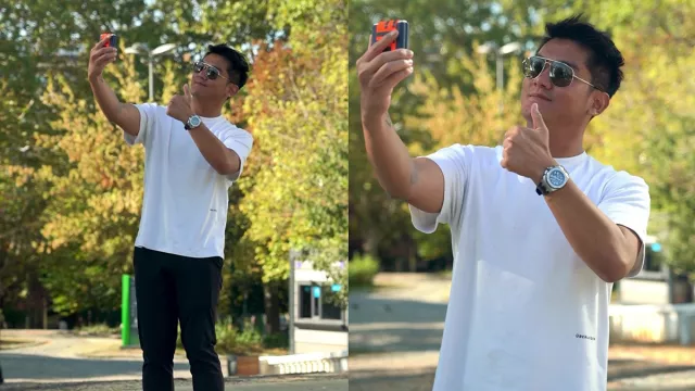 Boy William Bikin Konten Unik Pakai Galaxy Z Flip3, Keren Banget! - GenPI.co