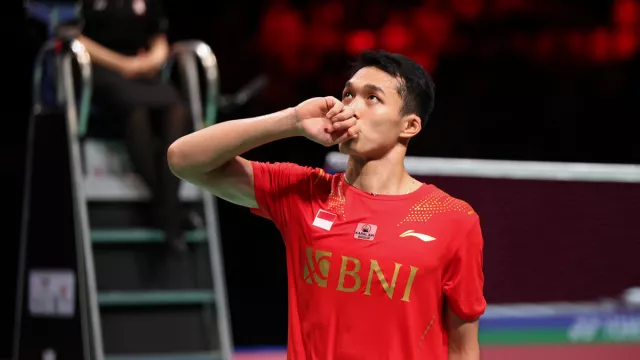 Bantai Denmark, Jonatan Christie Ukir Rekor Gila di Thomas Cup - GenPI.co