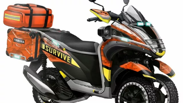 Bocoran Yamaha Tricity Survival Kece Banget, Spesifikasinya Joss - GenPI.co