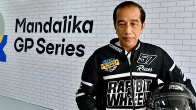 Jaket Balap Jokowi di Sirkuit Mandalika Keren, Buatan Bandung - GenPI.co