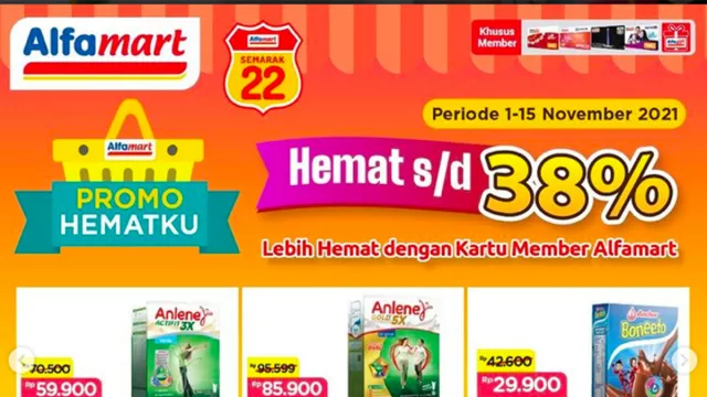 Promo Alfamart Hari Ini Banting Harga, Belanja Jadi Hemat Banget! - GenPI.co