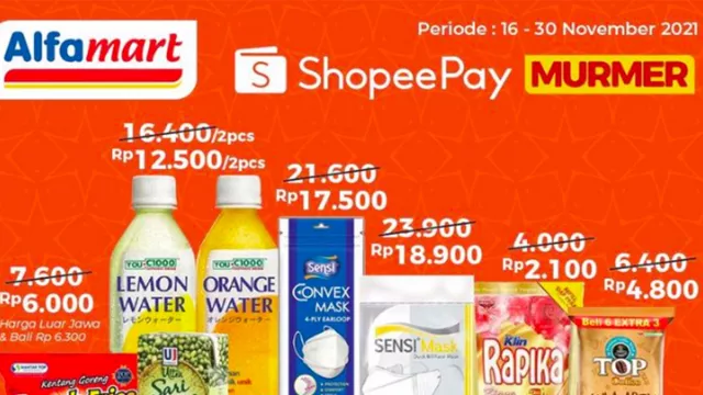 Promo Alfamart Hari Ini, Belanja Pakai ShopeePay Murah Meriah! - GenPI.co