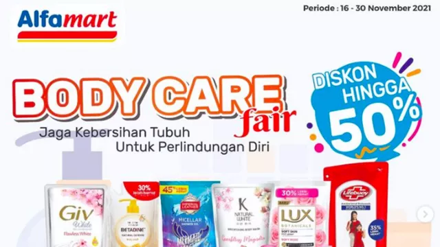 Promo Alfamart Hari Ini, Produk Body Care Diskon Hingga 50 Persen - GenPI.co