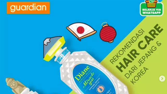 Promo Guardian Hari Ini, Haircare Jepang & Korea Banting Harga! - GenPI.co
