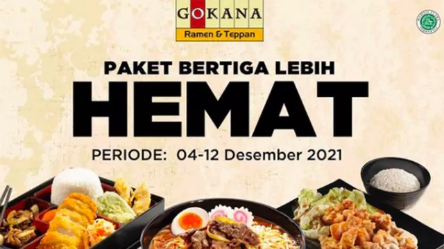 Promo Gokana, Pesan Paket Bertiga Lewat GoFood Cuma Rp48 Ribu! - GenPI.co