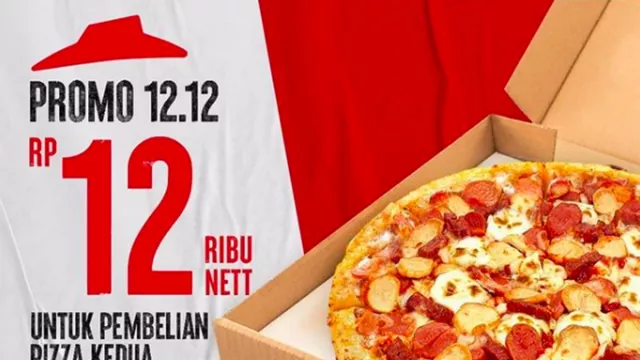 Promo 12.12, Beli Pizza Hut Ukuran Reguler Cuma Rp12 Ribu! - GenPI.co