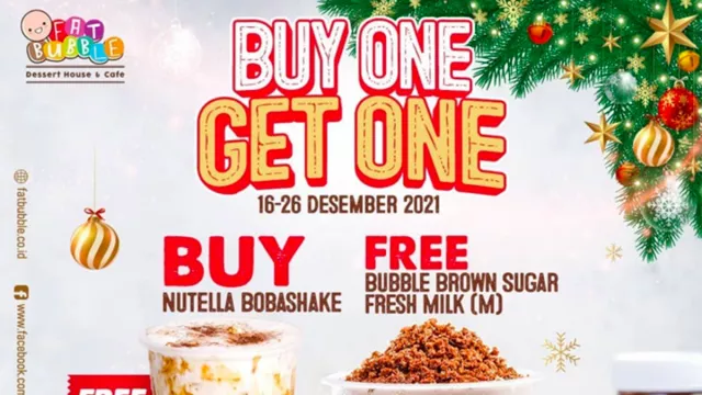 Promo Fat Bubble Buy 1 Get 1, Jangan Sampai Kehabisan Ya Guys! - GenPI.co
