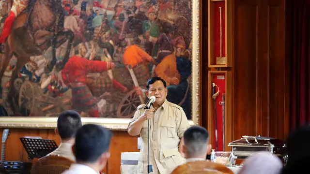 Jamu Kunjungan dari Taruna Akmil, Prabowo Beri Pesan Berkelas - GenPI.co
